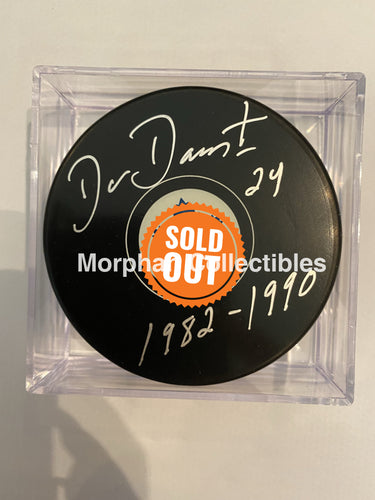 Dan Daoust - Autographed Puck Toronto Maple Leafs
