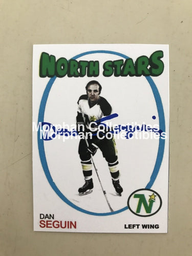 Dan Seguin Signed Custom Card Minnesota