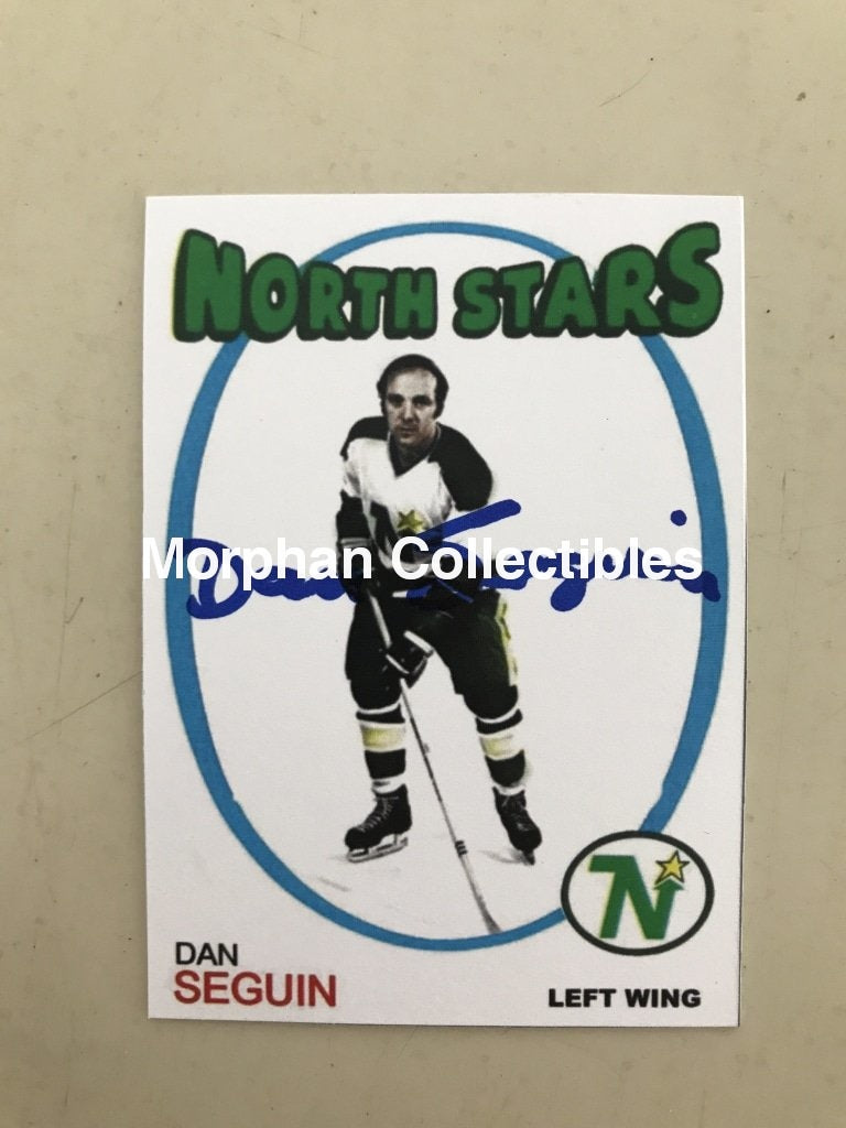 Dan Seguin Signed Custom Card Minnesota