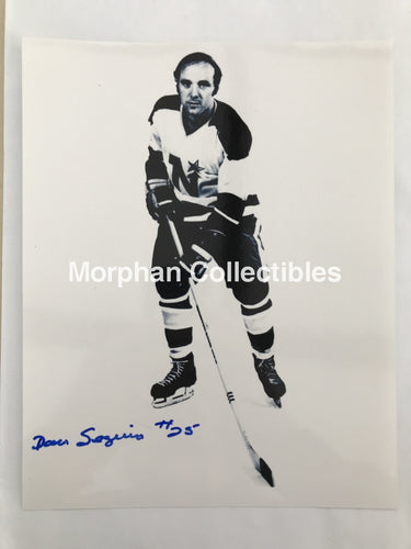 Dan Seguin - Autographed Minnesota 8X10 Photo