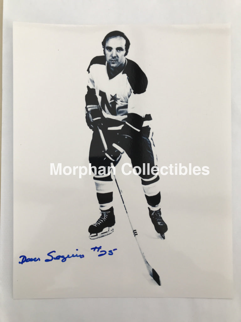 Dan Seguin - Autographed Minnesota 8X10 Photo