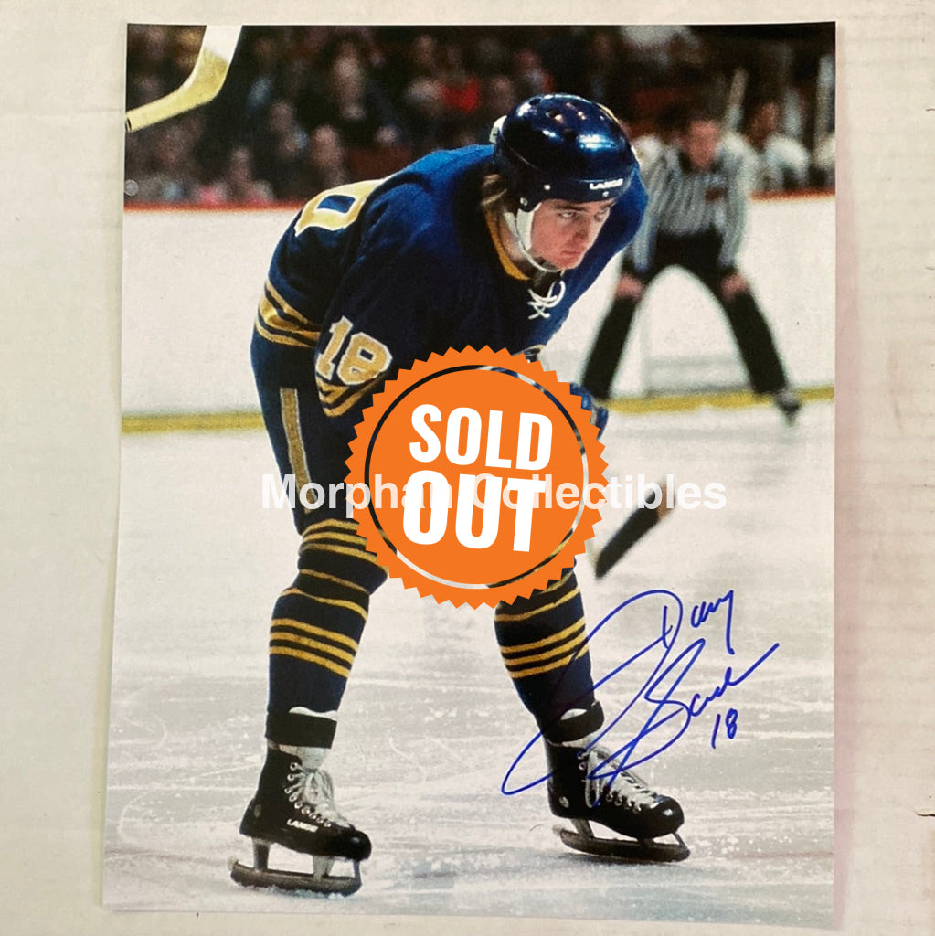 Danny Gare - Autographed Buffalo Sabres 8X10 Photo