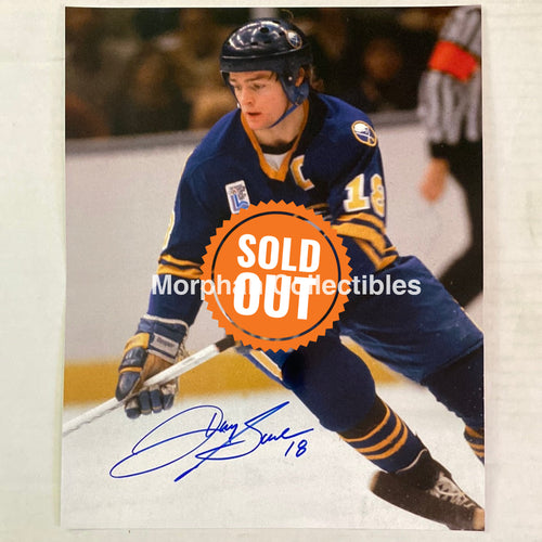 Danny Gare - Autographed Buffalo Sabres 8X10 Photo