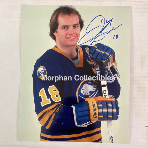 Danny Gare - Autographed Buffalo Sabres 8X10 Photo