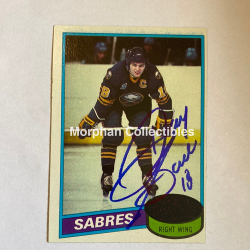 Danny Gare- Autographed Card - 1980-81 Topps