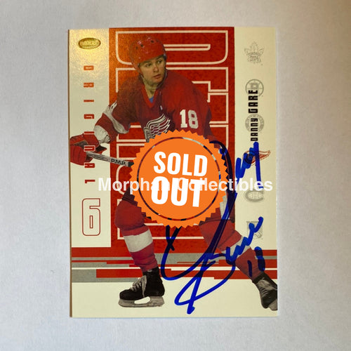 Danny Gare- Autographed Card - 2003 Parkhurst