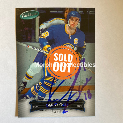 Danny Gare- Autographed Card - 2007 Parkhurst