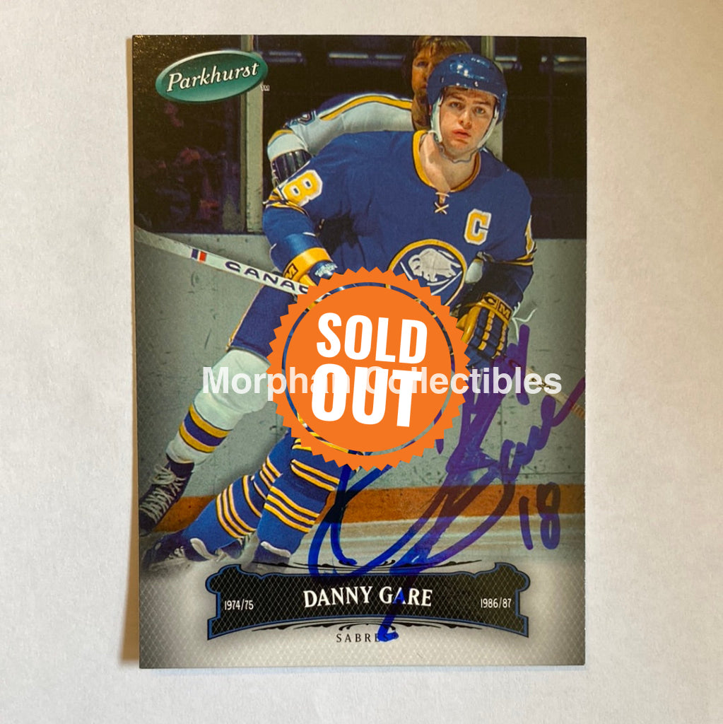 Danny Gare- Autographed Card - 2007 Parkhurst