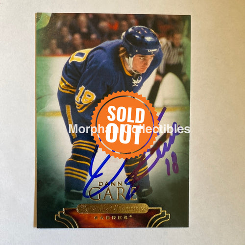 Danny Gare- Autographed Card - 2011 Parkhurst
