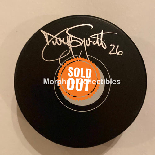 Danny Syvret - Autographed Puck Philadelphia Flyers