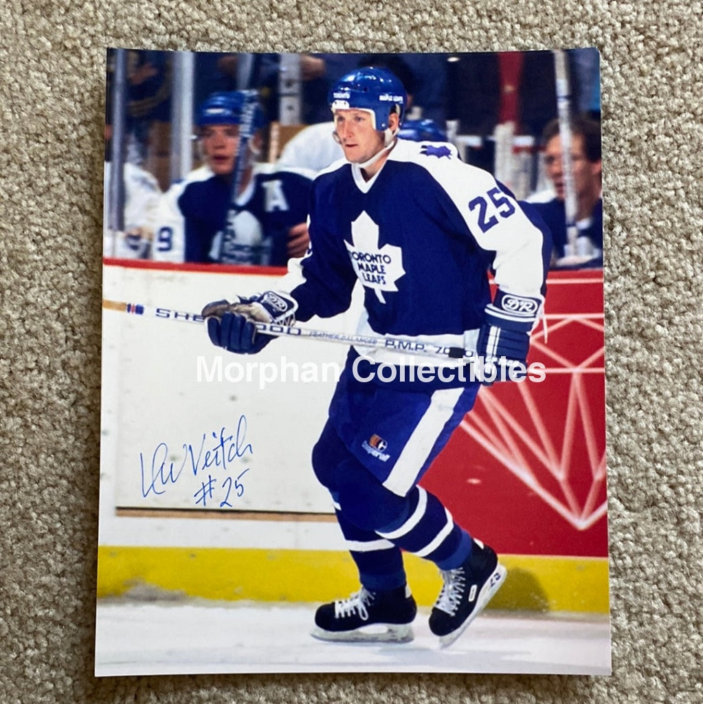 Darren Veitch- Autographed 8X10 Photo - Toronto Maple Leafs