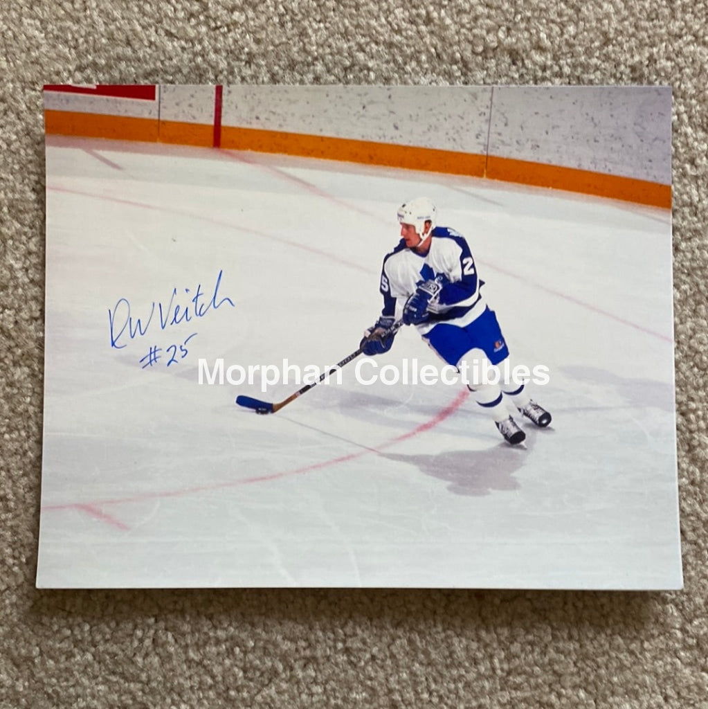 Darren Veitch- Autographed 8X10 Photo - Toronto Maple Leafs