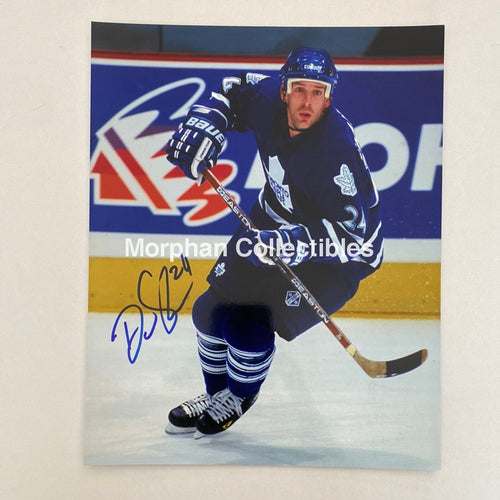 Darrin Shannon - Autographed 8X10 Photo Toronto Maple Leafs