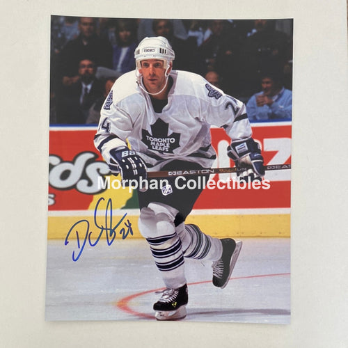 Darrin Shannon - Autographed 8X10 Photo Toronto Maple Leafs