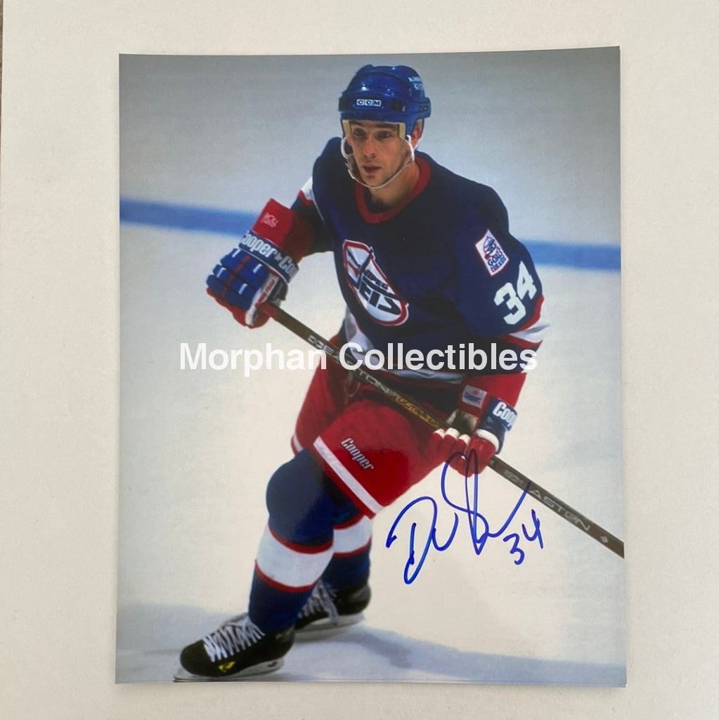 Darrin Shannon - Autographed 8X10 Photo Winnipeg Jets