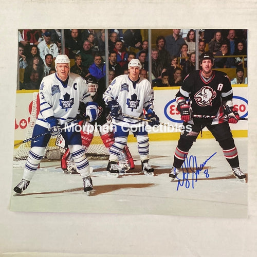 Darryl Shannon - Autographed Buffalo Sabres 8X10 Photo