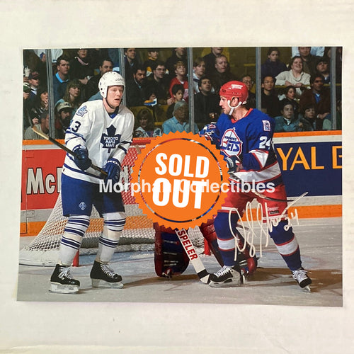 Darryl Shannon - Autographed Winnipeg Jets 8X10 Photo
