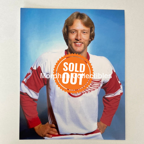 Dave Hanson - Autographed 8X10 Photo Detroit Red Wings
