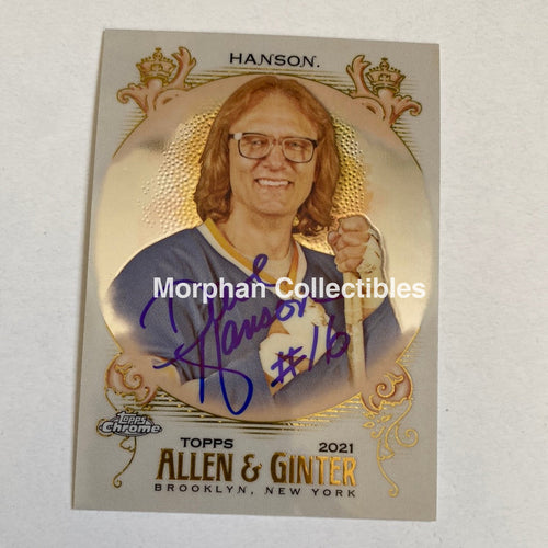 Dave Hanson - Autographed Card -Allen And Ganter 2021