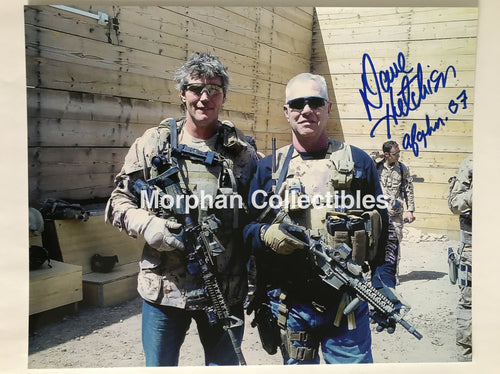Dave Hutchison - Autographed Afghanistan 8X10 Photo