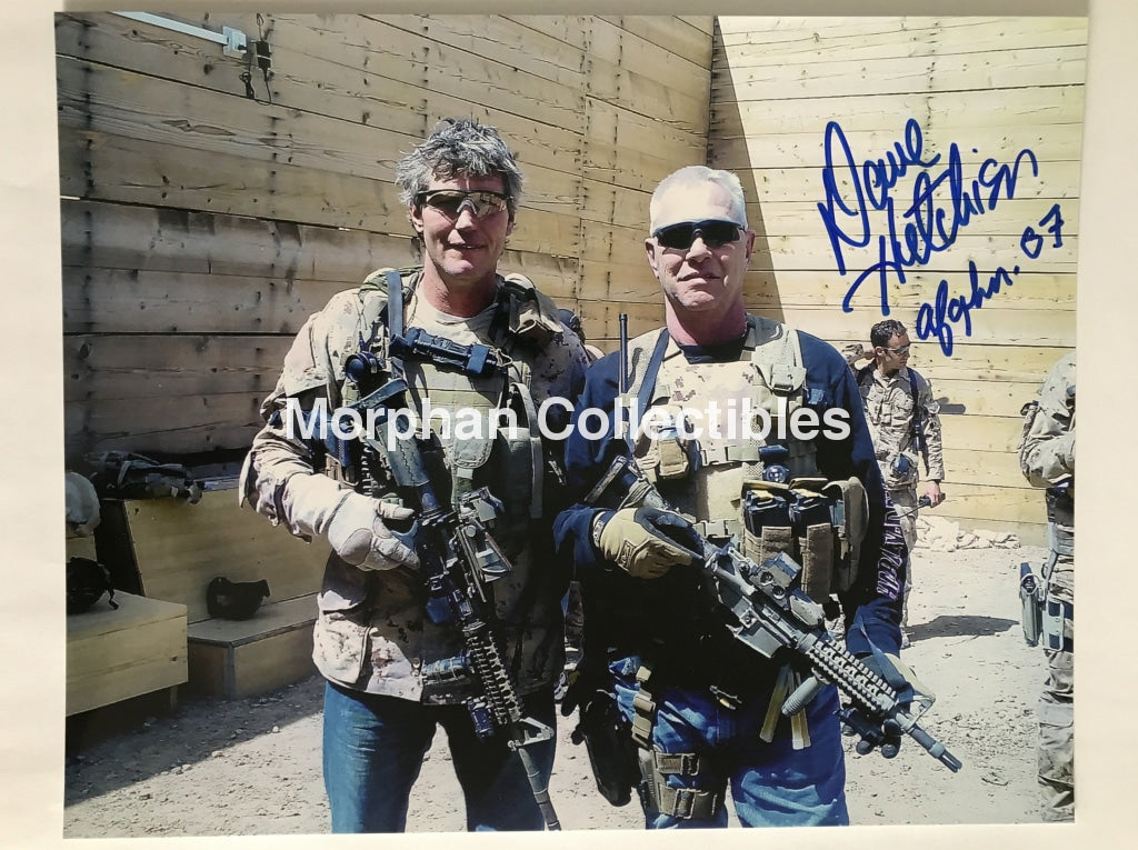 Dave Hutchison - Autographed Afghanistan 8X10 Photo