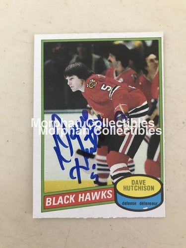 Dave Hutchison - Opc Hockey Cards Plus 1980-81 #3 Card