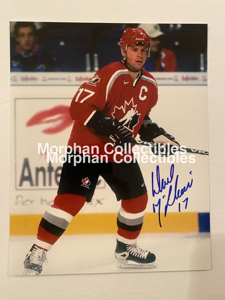 Dave Mcllwain 8X10 Photos Team Canada