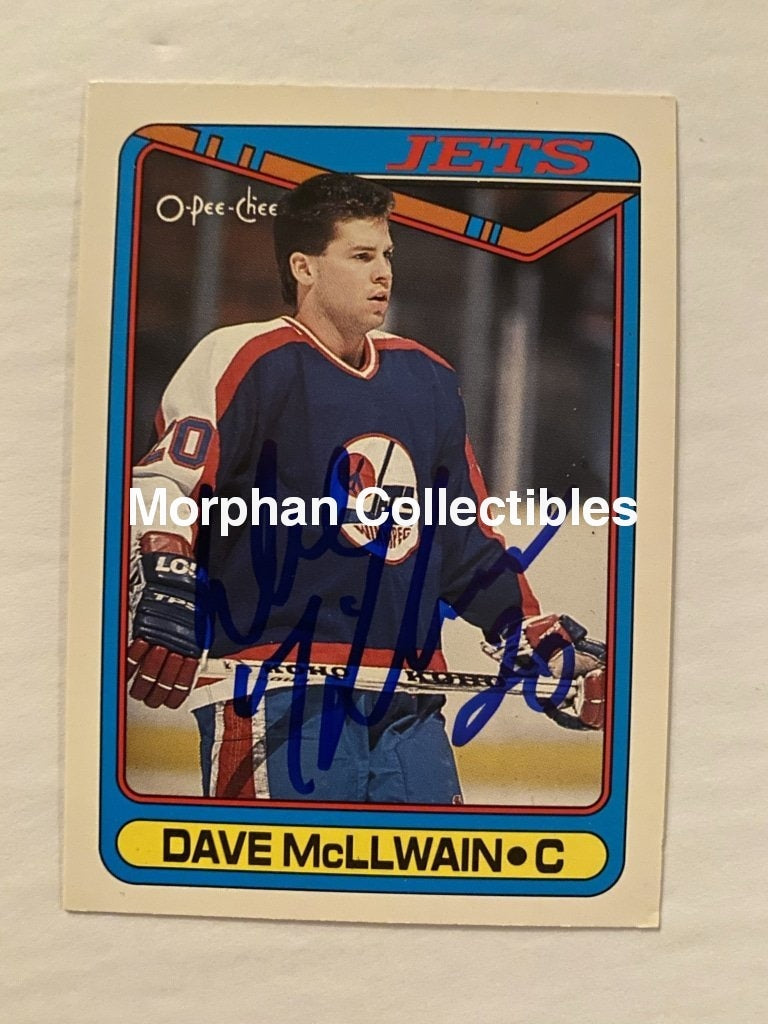 Dave Mcllwain - Autographed Card 1990-91 Opc #1