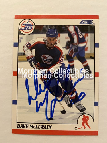 Dave Mcllwain - Autographed Card 1990-91 Score #1