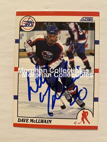 Dave Mcllwain - Autographed Card 1990-91 Score #2