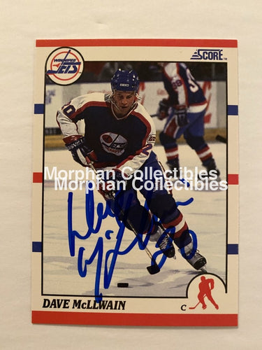 Dave Mcllwain - Autographed Card 1990-91 Score #3