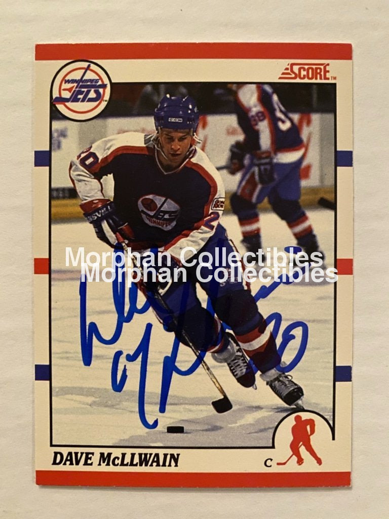 Dave Mcllwain - Autographed Card 1990-91 Score #4