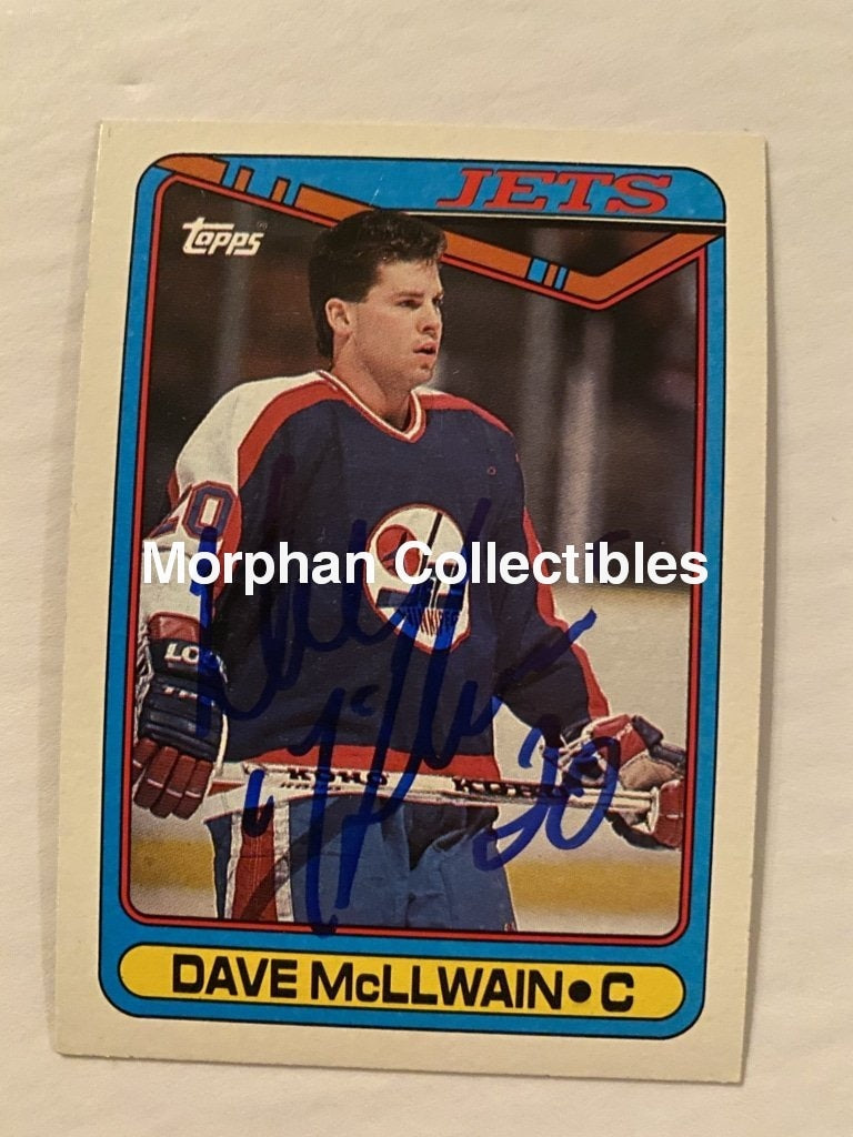 Dave Mcllwain - Autographed Card 1990-91 Topps #1