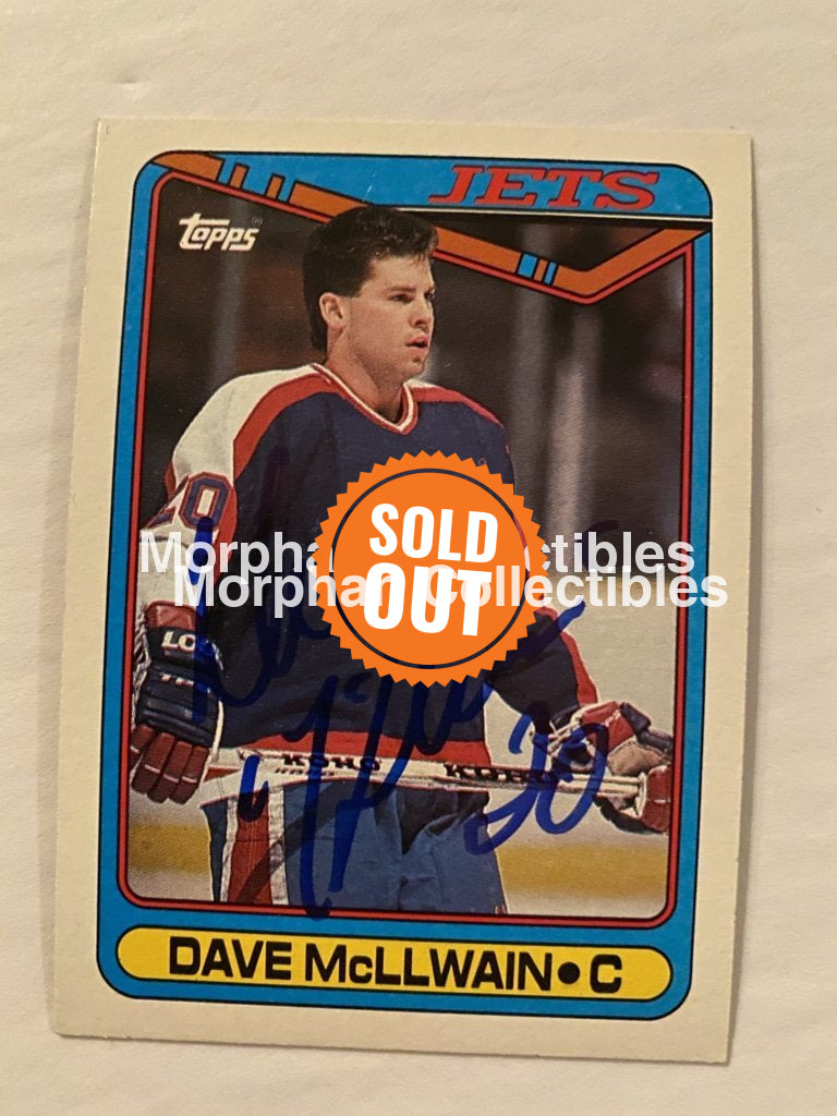 Dave Mcllwain - Autographed Card 1990-91 Topps #2