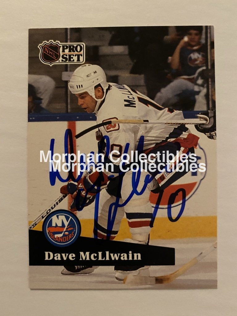 Dave Mcllwain - Autographed Card 1991-92 Pro Set #2