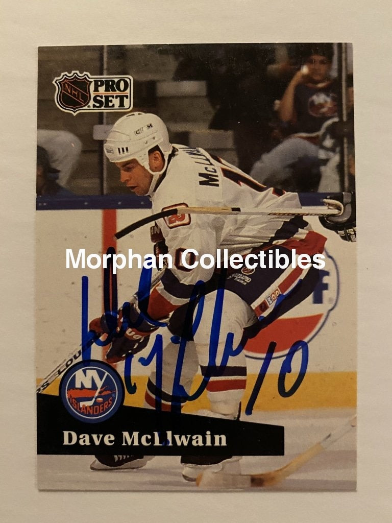 Dave Mcllwain - Autographed Card 1991-92 Pro Set #5