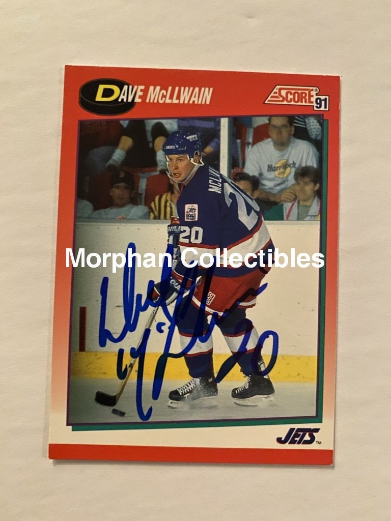 Dave Mcllwain - Autographed Card 1991-92 Score #1