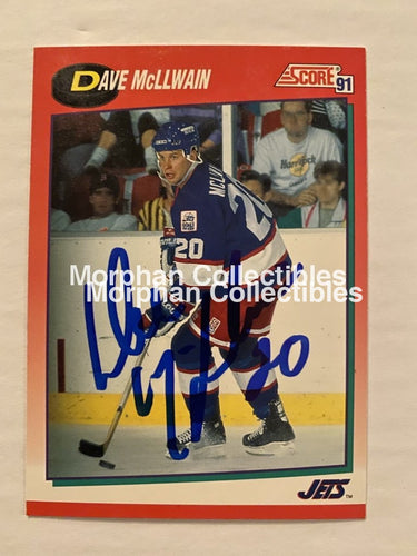 Dave Mcllwain - Autographed Card 1991-92 Score #3