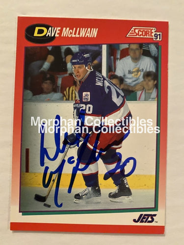Dave Mcllwain - Autographed Card 1991-92 Score #4