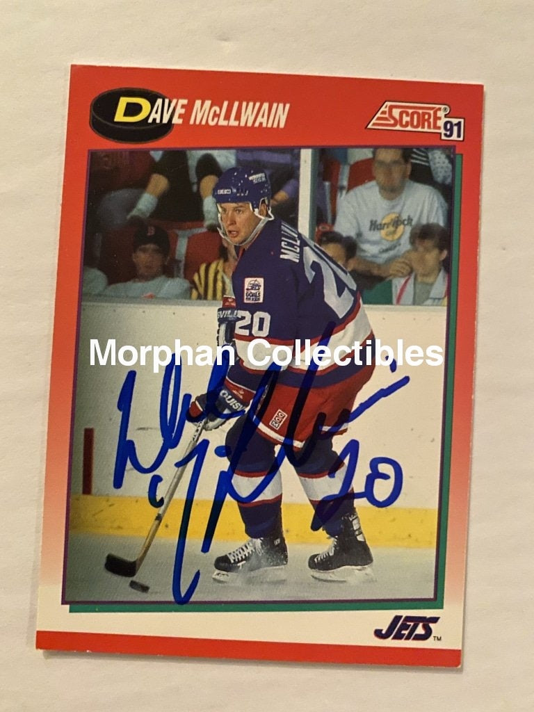 Dave Mcllwain - Autographed Card 1991-92 Score #5