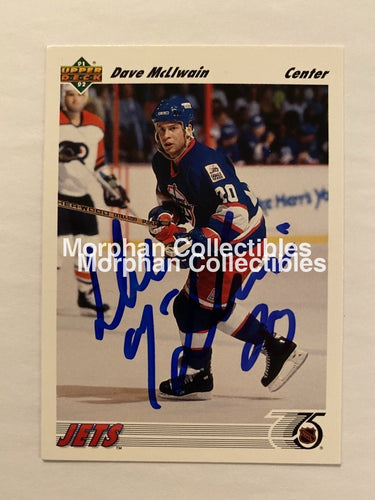 Dave Mcllwain - Autographed Card 1992-93 Upperdeck #222 #1