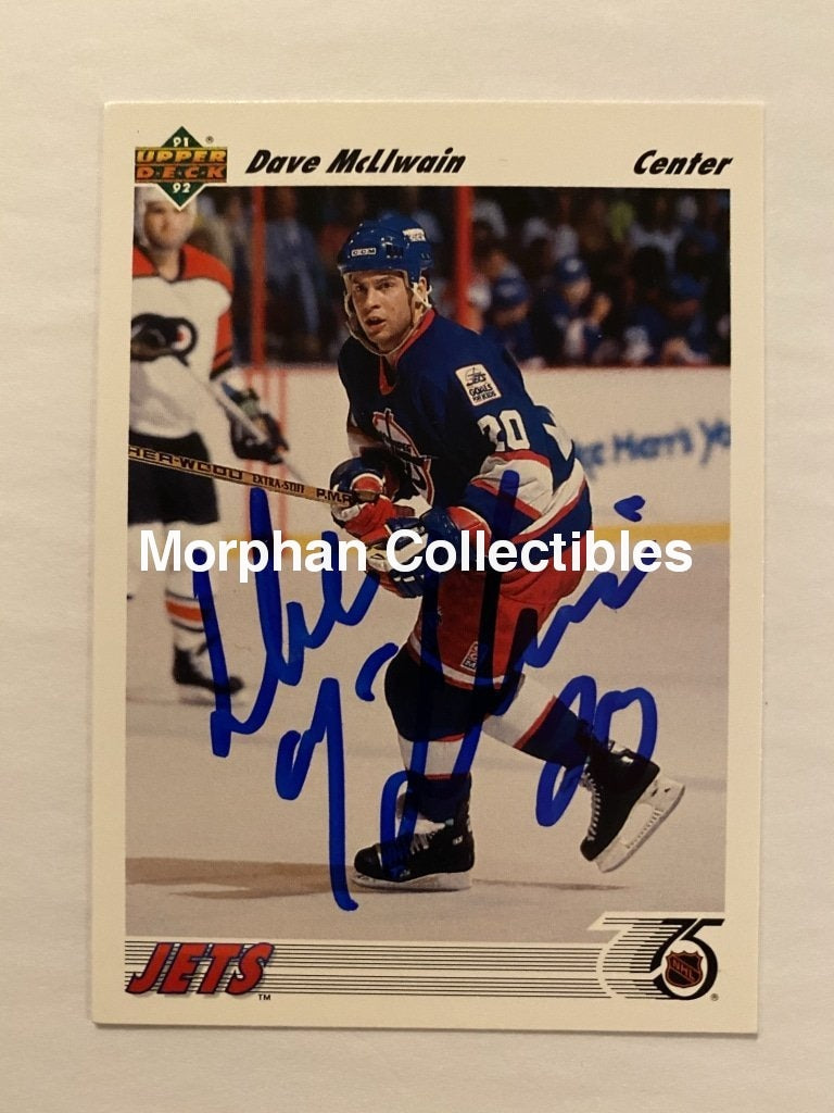 Dave Mcllwain - Autographed Card 1992-93 Upperdeck #222 #1