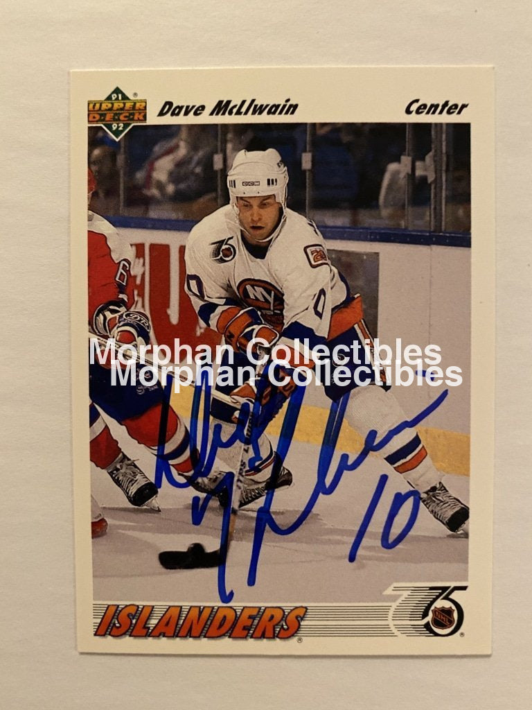 Dave Mcllwain - Autographed Card 1992-93 Upperdeck #527 #4
