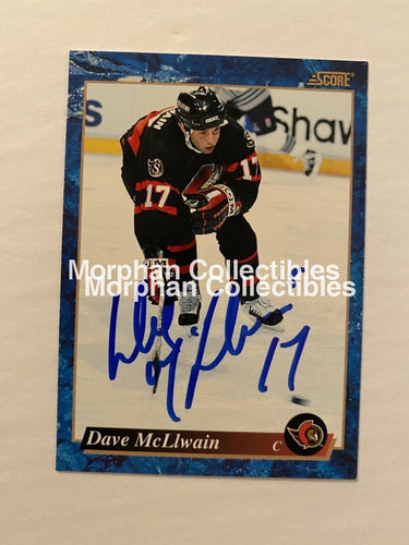 Dave Mcllwain - Autographed Card 1993-94 Score #583 #2