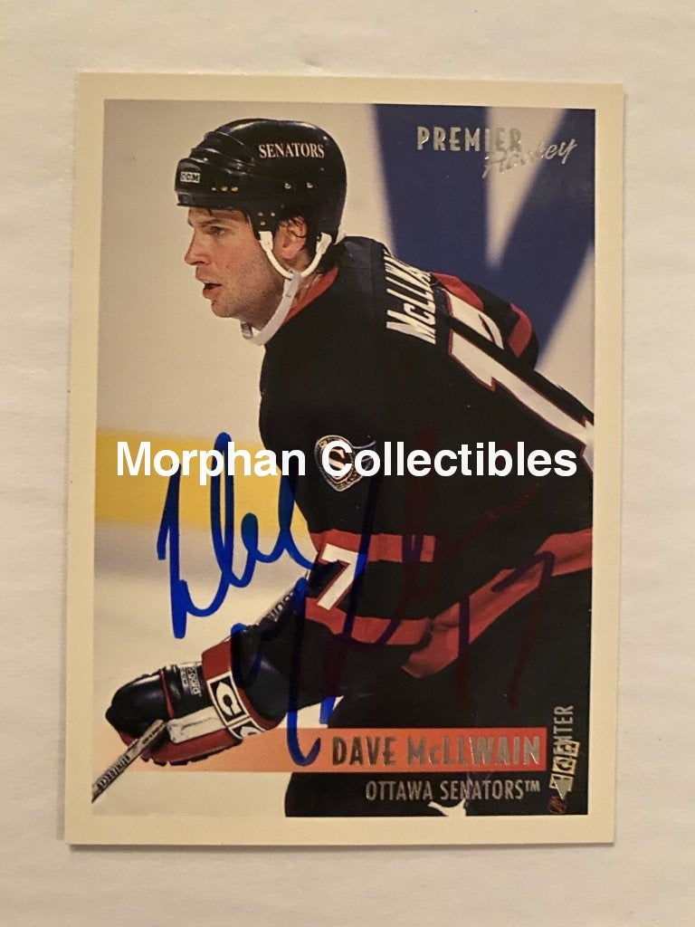 Dave Mcllwain - Autographed Card 1994-95 Premier #1