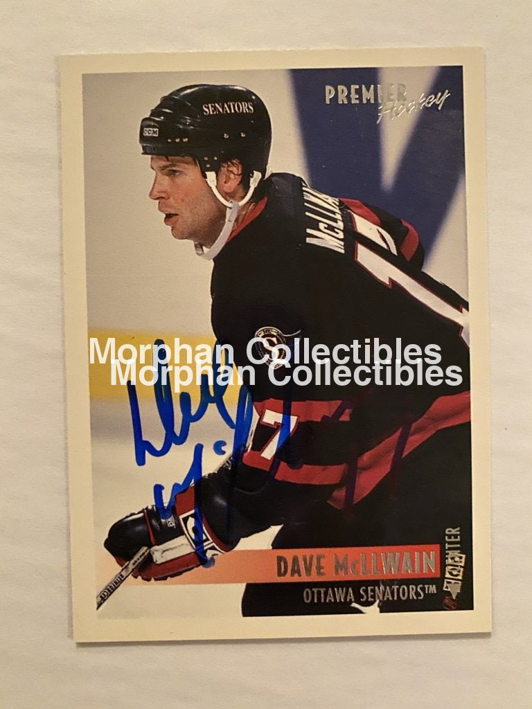 Dave Mcllwain - Autographed Card 1994-95 Premier #2