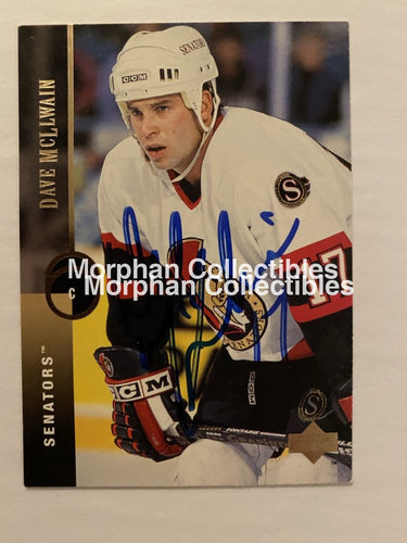 Dave Mcllwain - Autographed Card 1994-95 Upper Deck #1