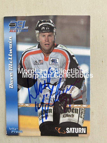Dave Mcllwain - Autographed Card German League #1
