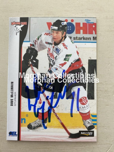 Dave Mcllwain Hockey Cards German League #10 Card