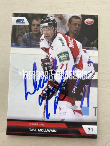 Dave Mcllwain Hockey Cards German League #4 Card